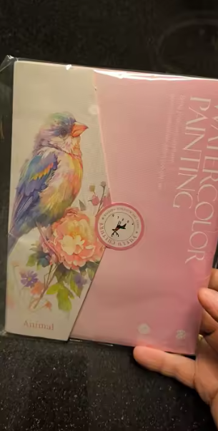 Watercolor painting made with a DOXCORA kit